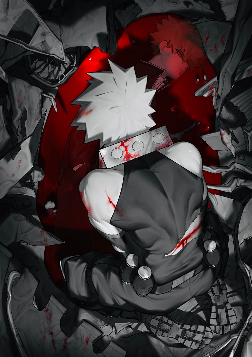bakugou katsuki (boku no hero academia) drawn by konishi_(zatuizatui598)