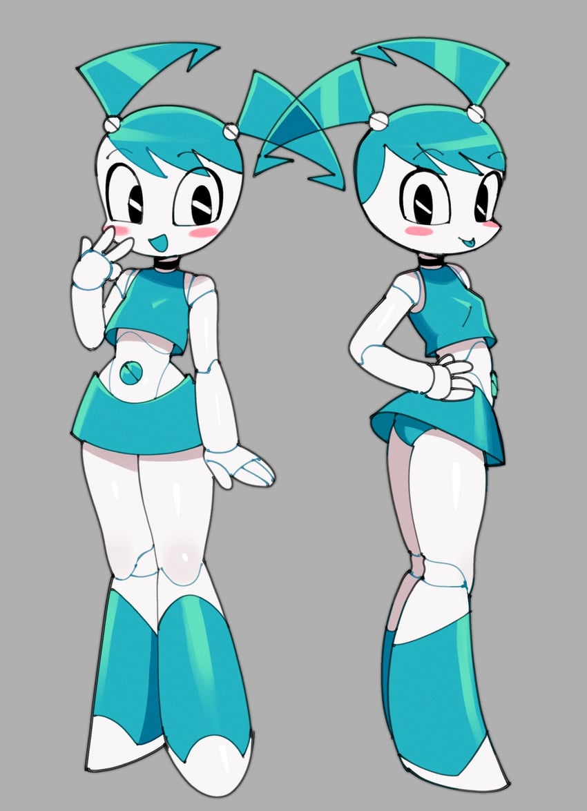 jenny wakeman (my life as a teenage robot) drawn by batrobin_k