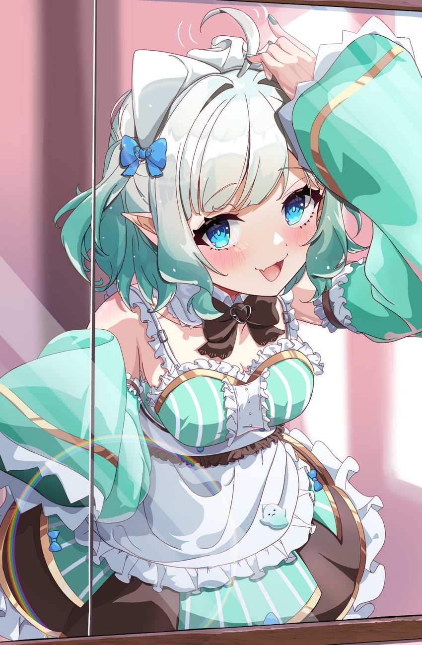 mint fantome (indie virtual youtuber) drawn by itsuki_(itsukii_en)