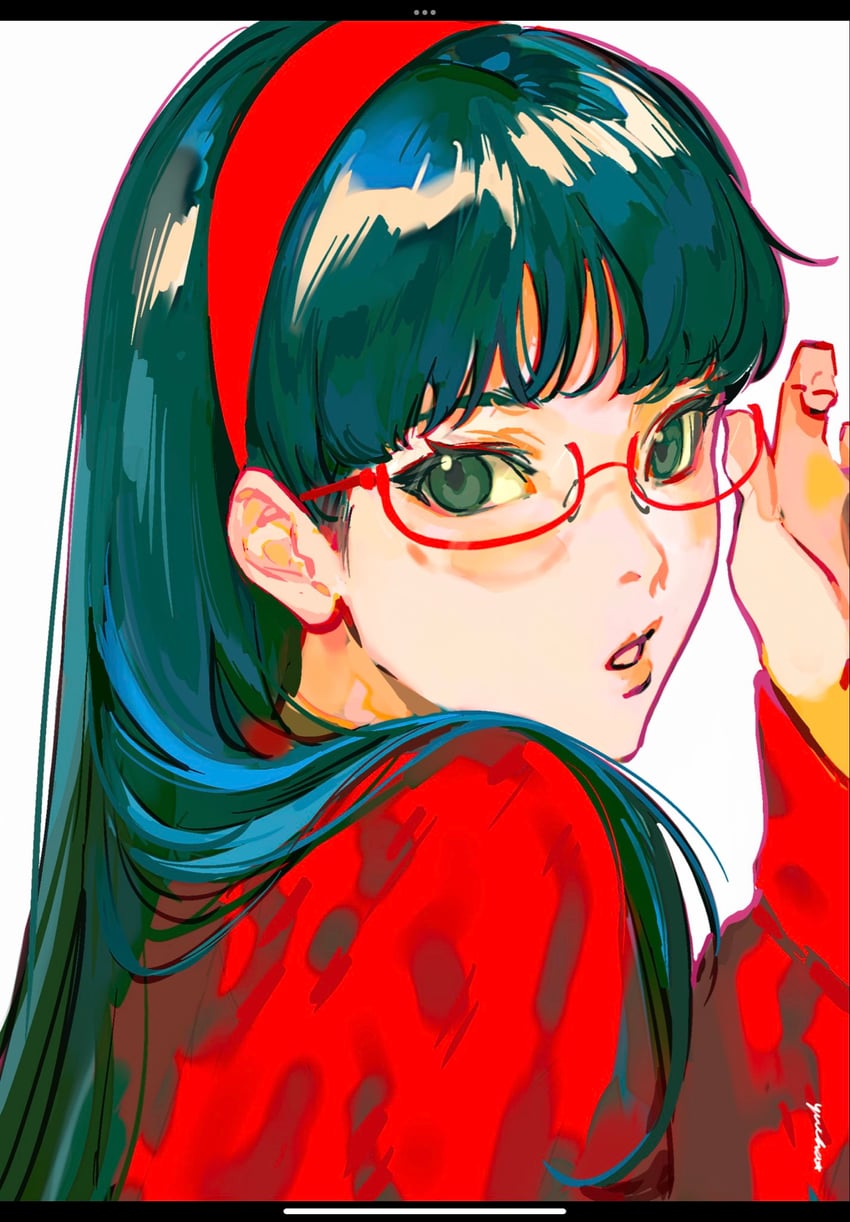 amagi yukiko (persona and 1 more) drawn by yuuyuyuraru