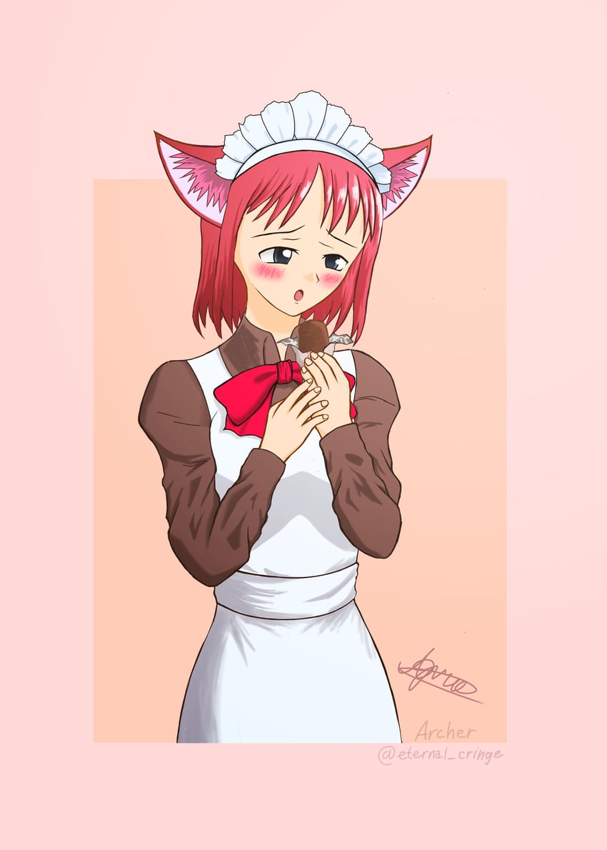 hisui (tsukihime and 1 more) drawn by eternal_cringe