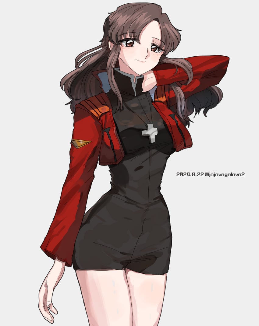 katsuragi misato, murrue ramius, and mitsuishi kotono (gundam and 2 more) drawn by ing'yeo_soyeo