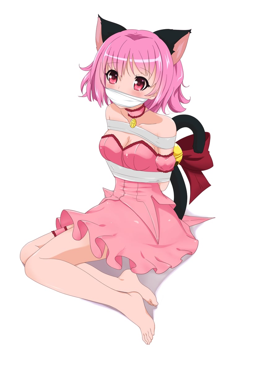 momomiya ichigo and mew ichigo (tokyo mew mew) drawn by rinine