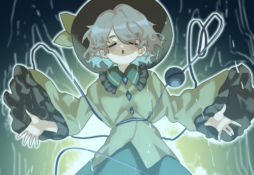 komeiji koishi (touhou and 1 more) drawn by tuck_(tuck23978434)