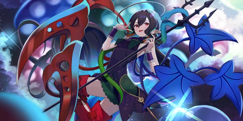 houjuu nue (touhou and 1 more) drawn by totatokeke