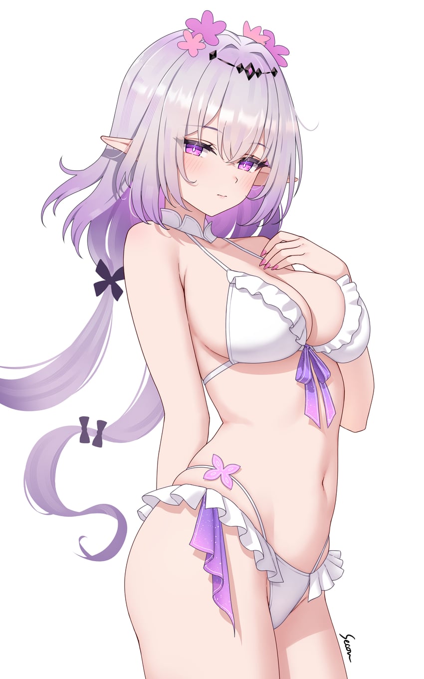 castorice (honkai and 1 more) drawn by secon