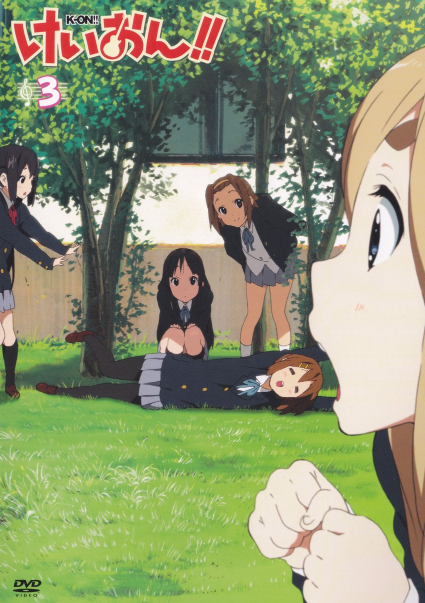 akiyama mio, nakano azusa, hirasawa yui, tainaka ritsu, and kotobuki tsumugi (k-on!) drawn by horiguchi_yukiko