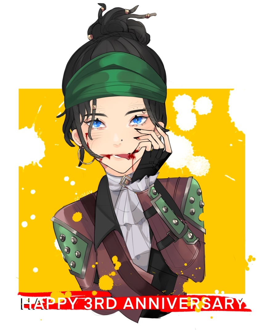 wraith and wave shift wraith (apex legends) drawn by itsaboutspoons