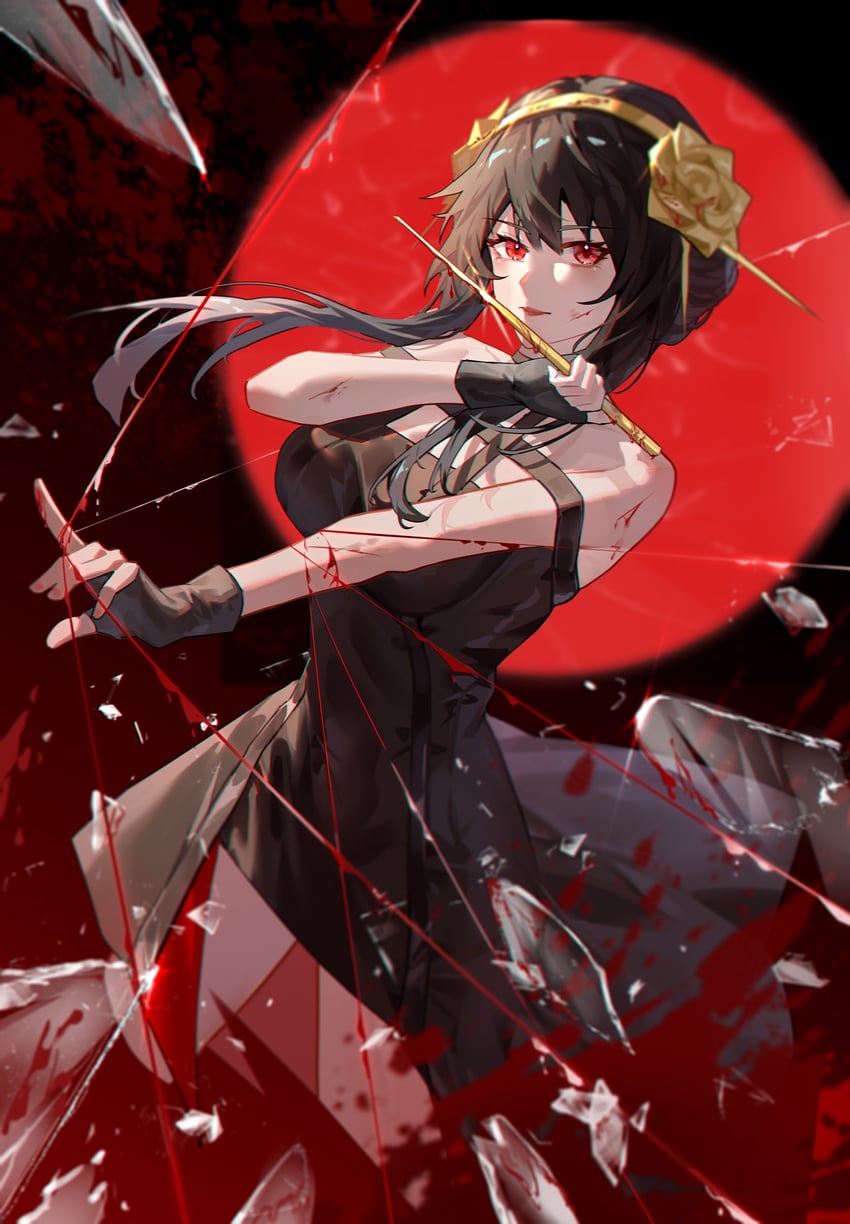 yor briar (spy x family) drawn by alin_leng_bu_sheng