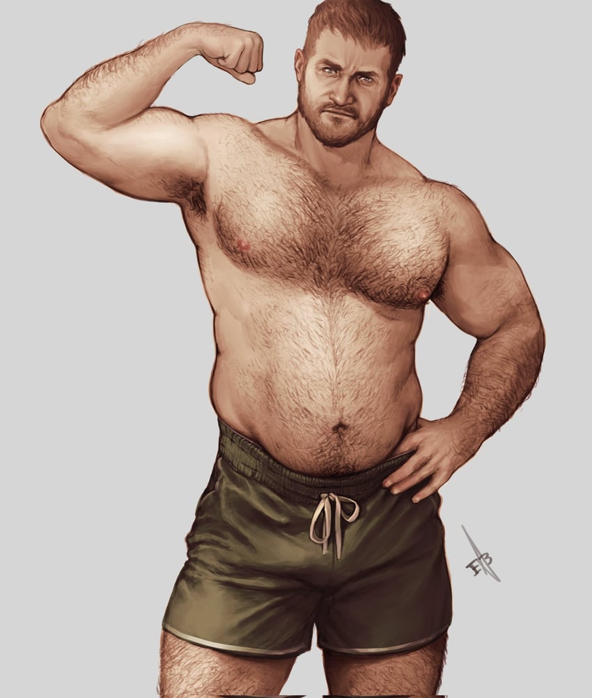 chris redfield (resident evil and 1 more) drawn by ericson_blum