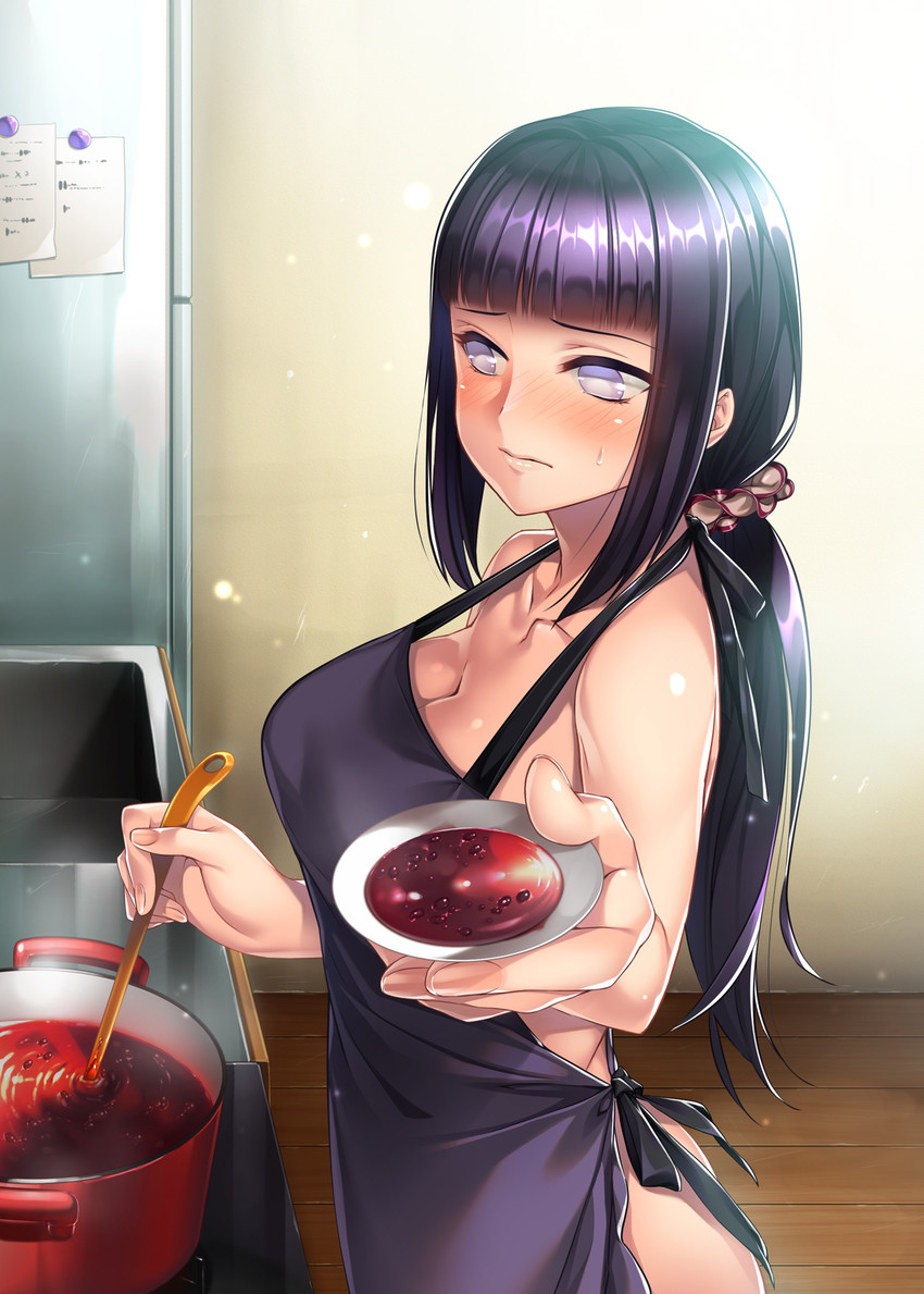 hyuuga hinata (naruto) drawn by rororororo