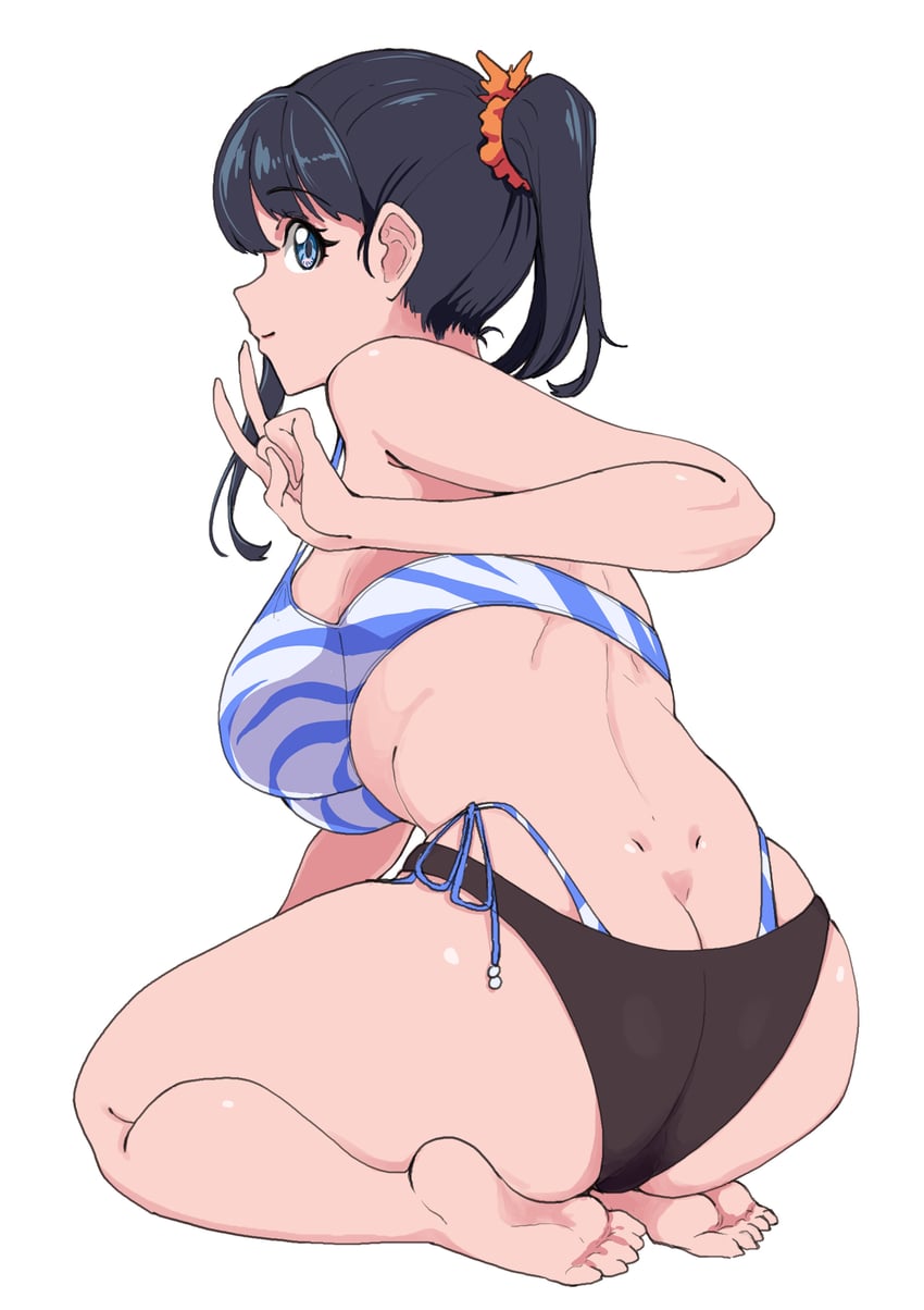 takarada rikka (gridman universe and 1 more) drawn by ushimochi