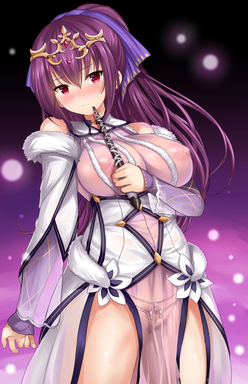 scathach and scathach skadi (fate and 1 more) drawn by akino_hamo
