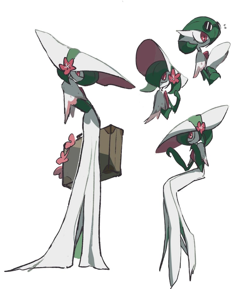 gardevoir (pokemon and 1 more) drawn by draw_pann33