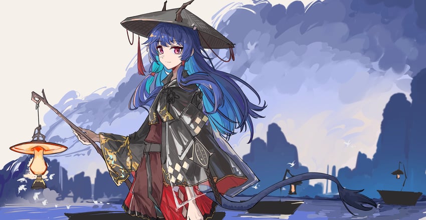 ch'en and ch'en the holungday (arknights) drawn by yi1ling0