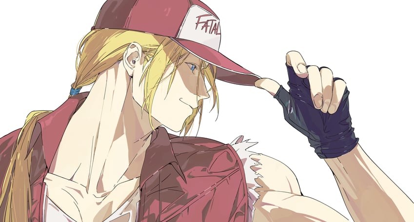 terry bogard (the king of fighters and 1 more) drawn by shioajiass