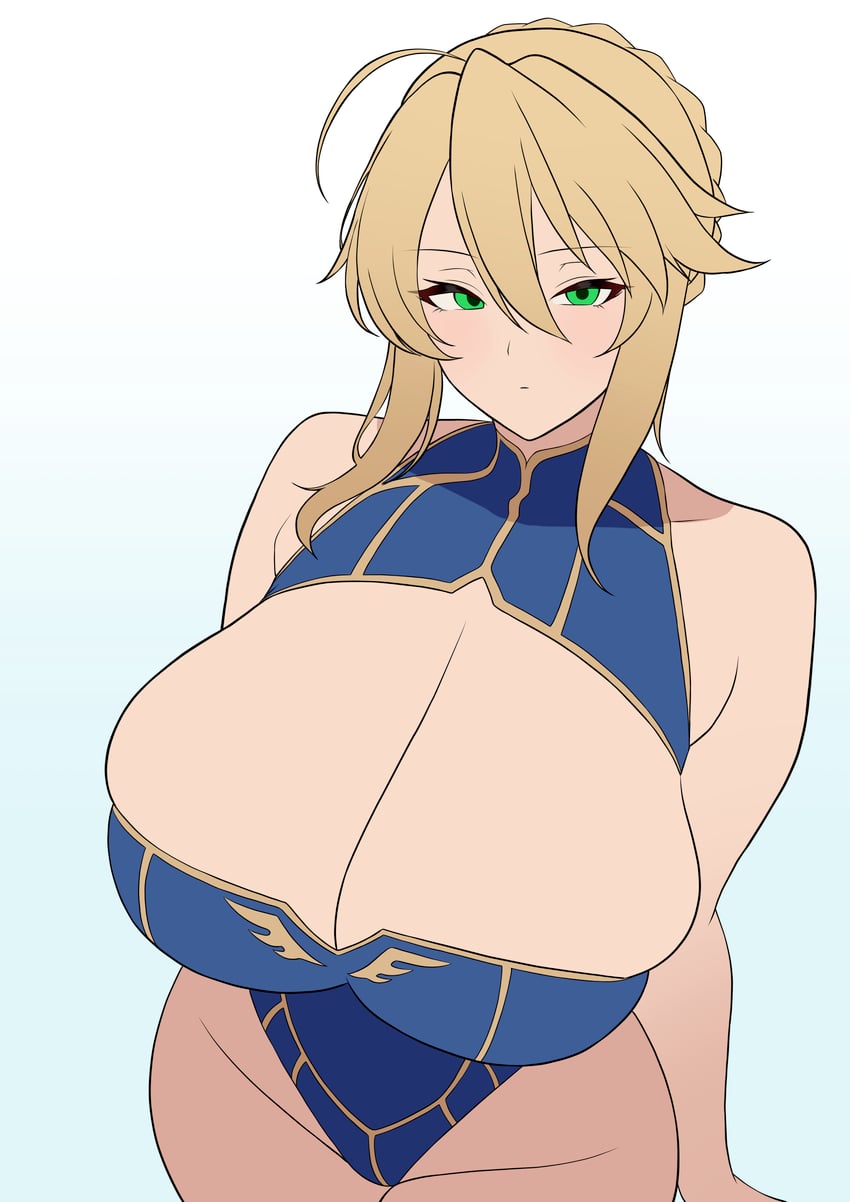 artoria pendragon (fate and 1 more) drawn by kibagon_(shirotsume)