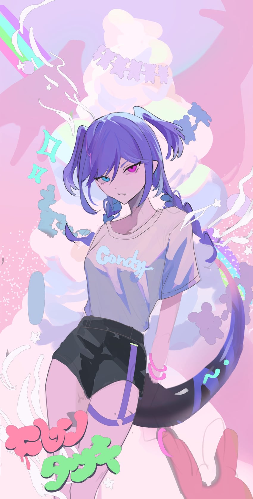 selen tatsuki (nijisanji and 1 more) drawn by guriddopitto