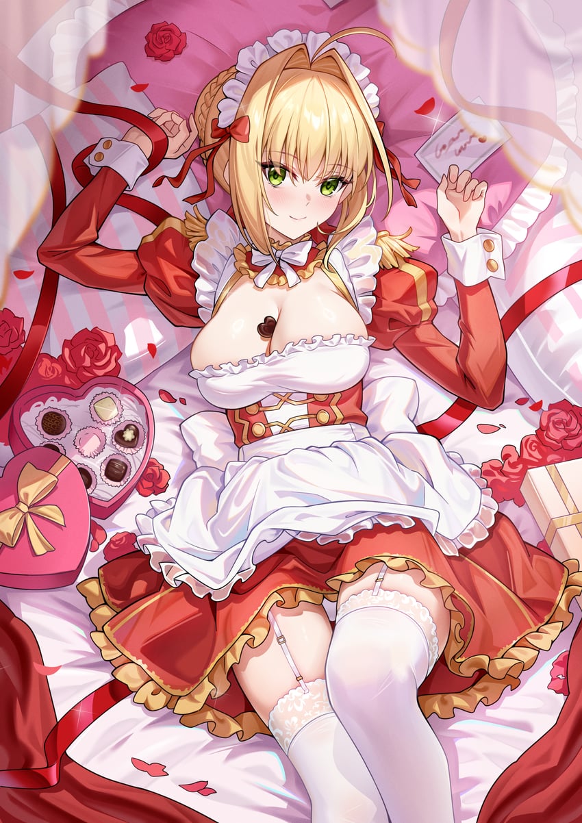 nero claudius (fate and 1 more) drawn by shenqi_xiao_hong_zai_nali