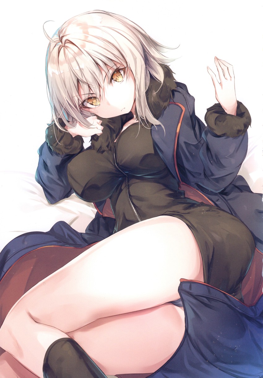 jeanne d'arc alter (fate and 1 more) drawn by fal_maro