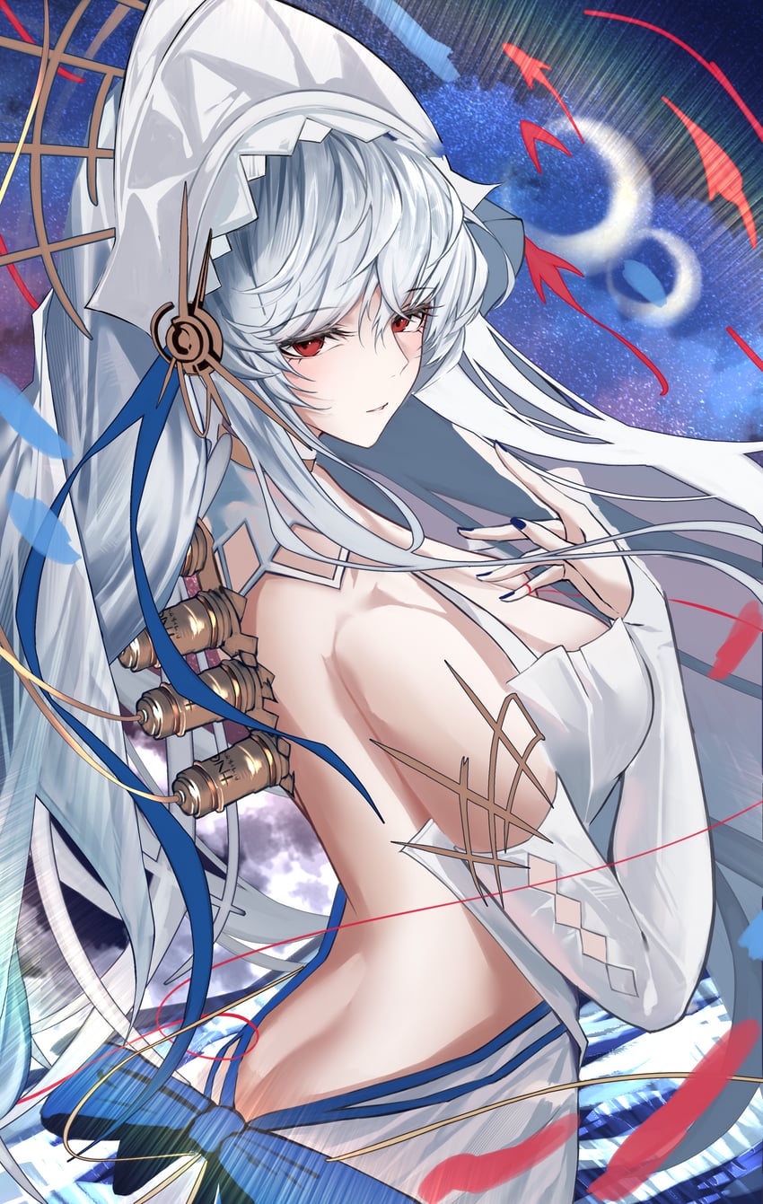 specter and specter the unchained (arknights and 1 more) drawn by mo_komo_momo