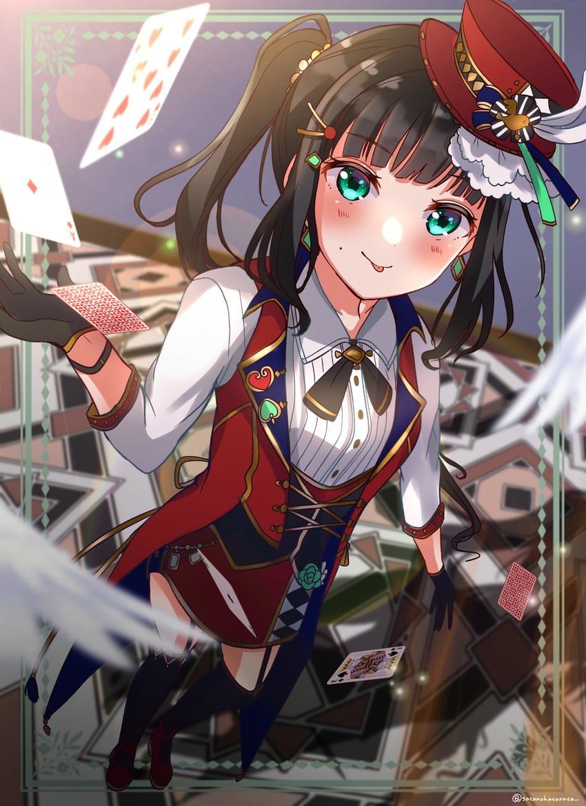 kurosawa dia (love live! and 2 more) drawn by sasakura_sakura