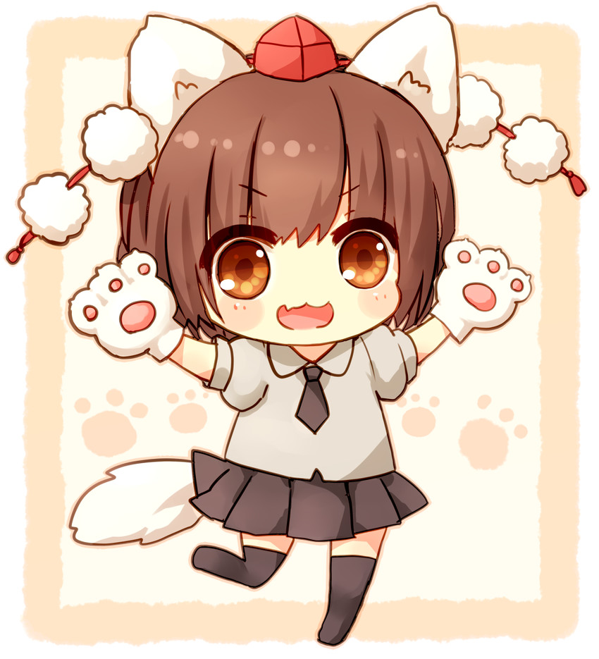 shameimaru aya and inubashiri momiji (touhou) drawn by sawatari_(sado)