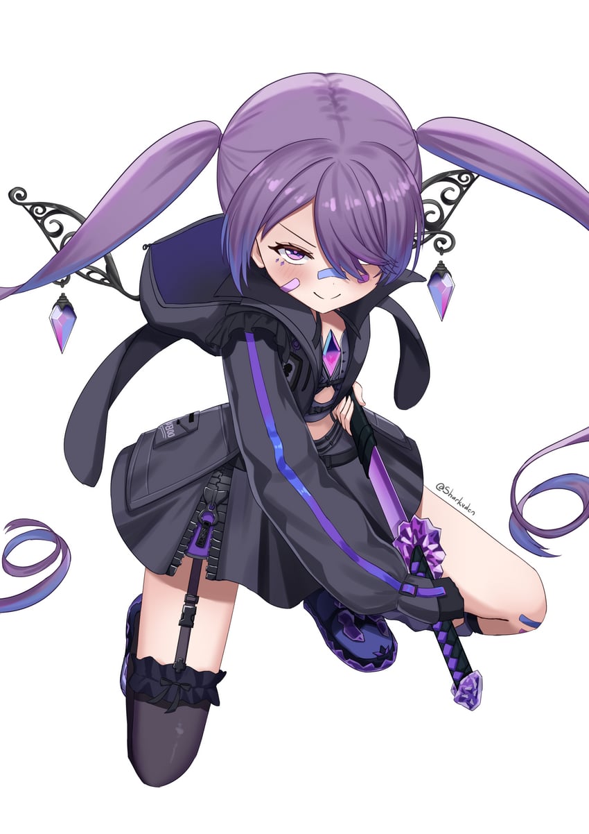 koseki bijou (hololive and 1 more) drawn by sharkudon