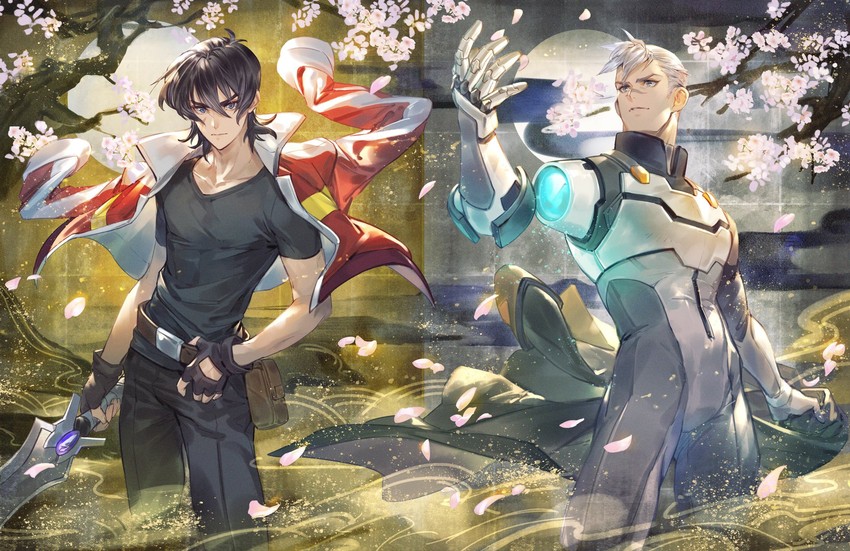 takashi shirogane and keith (voltron and 1 more) drawn by bomssp