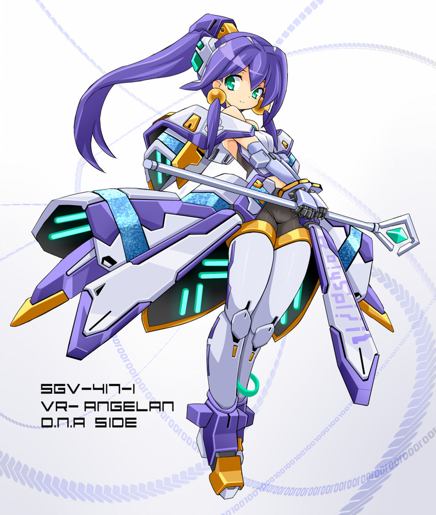 angelan (virtual on) drawn by karukan_(monjya)