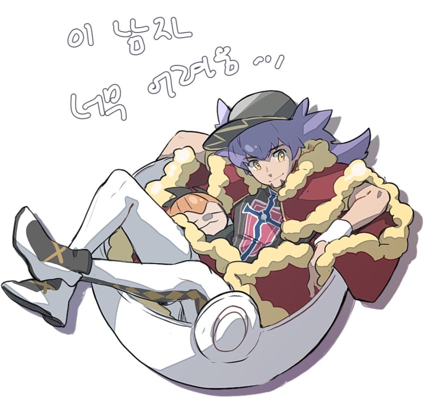 leon and raihan (pokemon and 1 more) drawn by ch_walnut