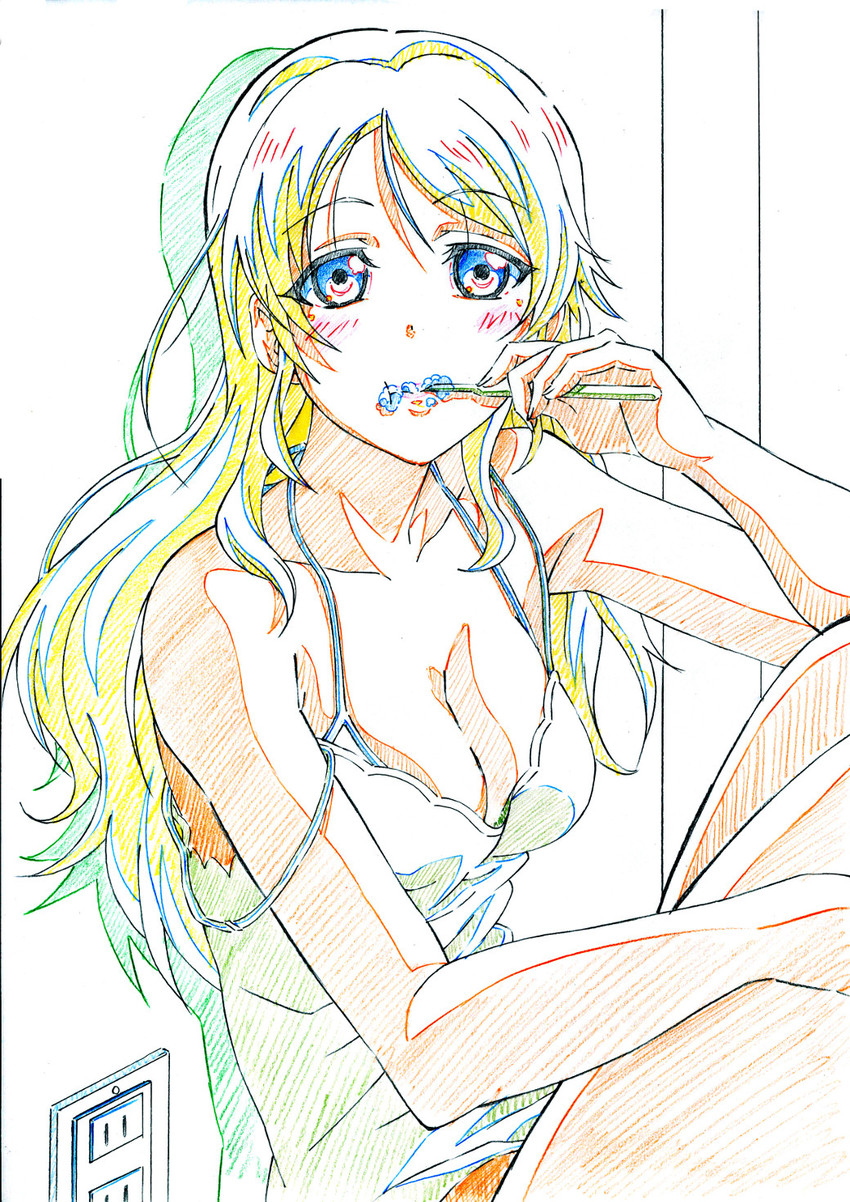 ayase eli (love live! and 1 more) drawn by mct-no04