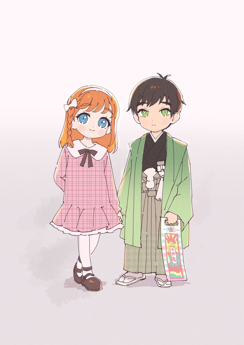 hibino matsuri and ibuki touma (pretty series and 1 more) drawn by oshiri_(o4ritarou)