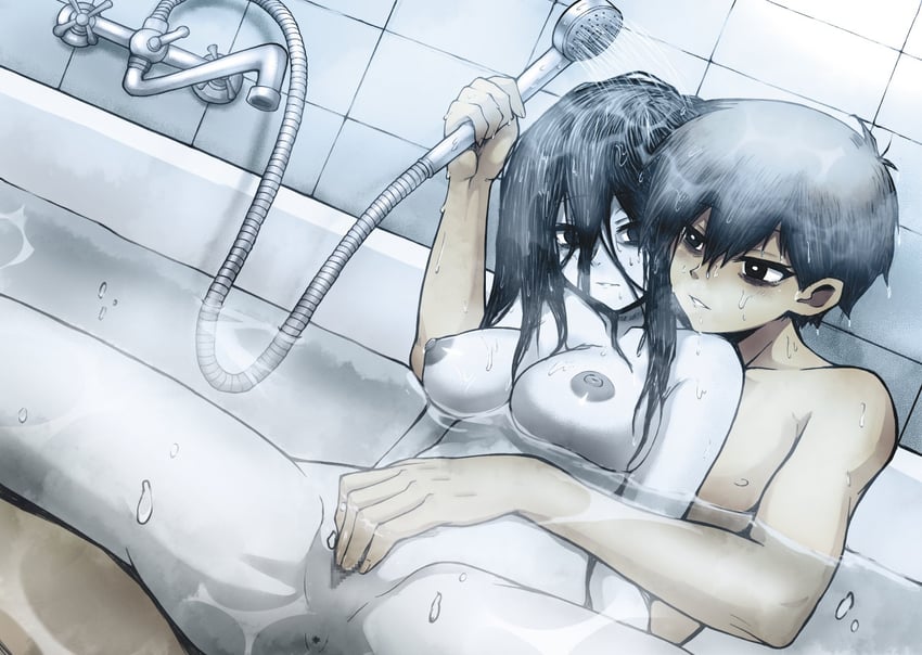 mari, yamamura sadako, and hero (omori and 1 more) drawn by vegasvat1