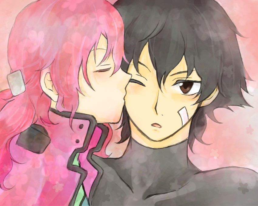 setsuna f. seiei and feldt grace (gundam and 1 more) drawn by amasato