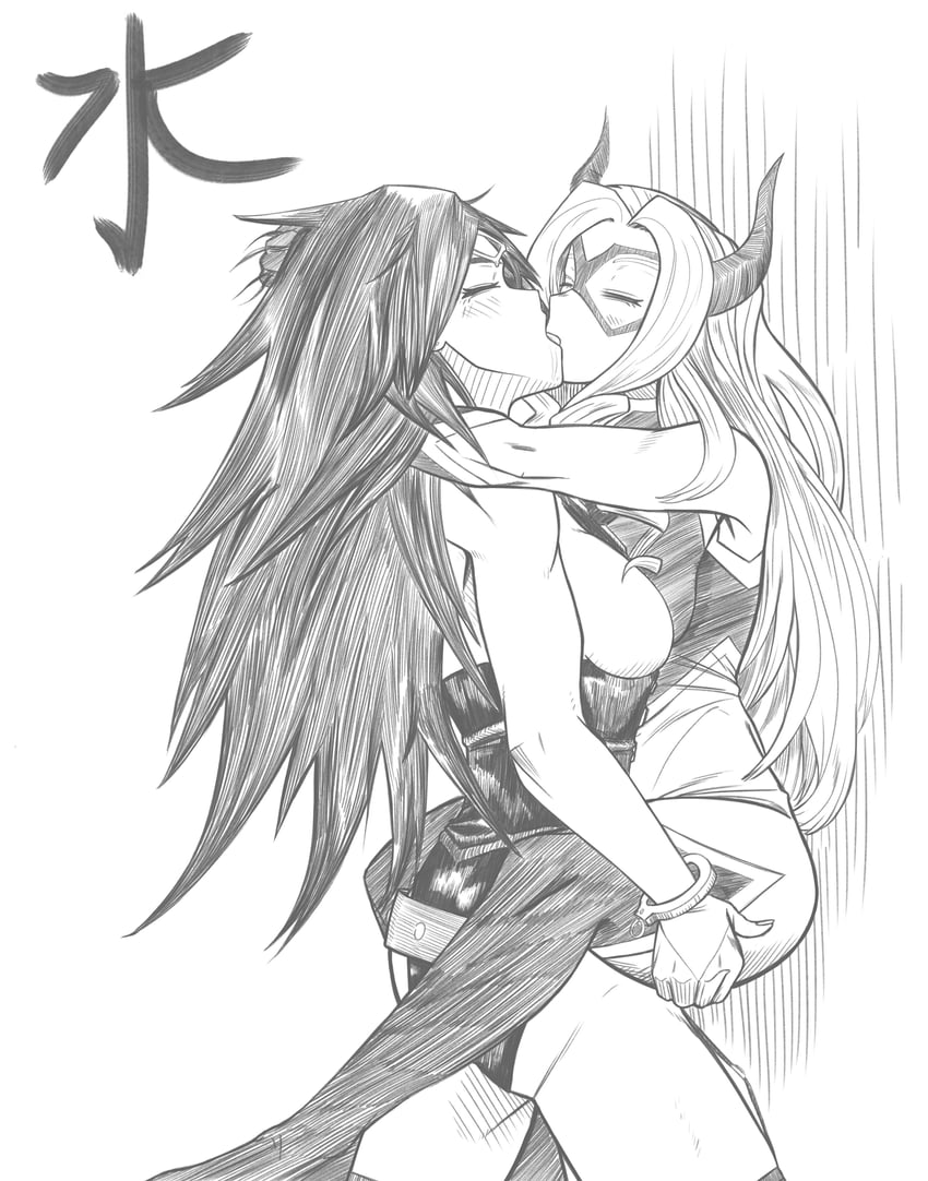 mount lady and midnight (boku no hero academia) drawn by mizutorinsfw