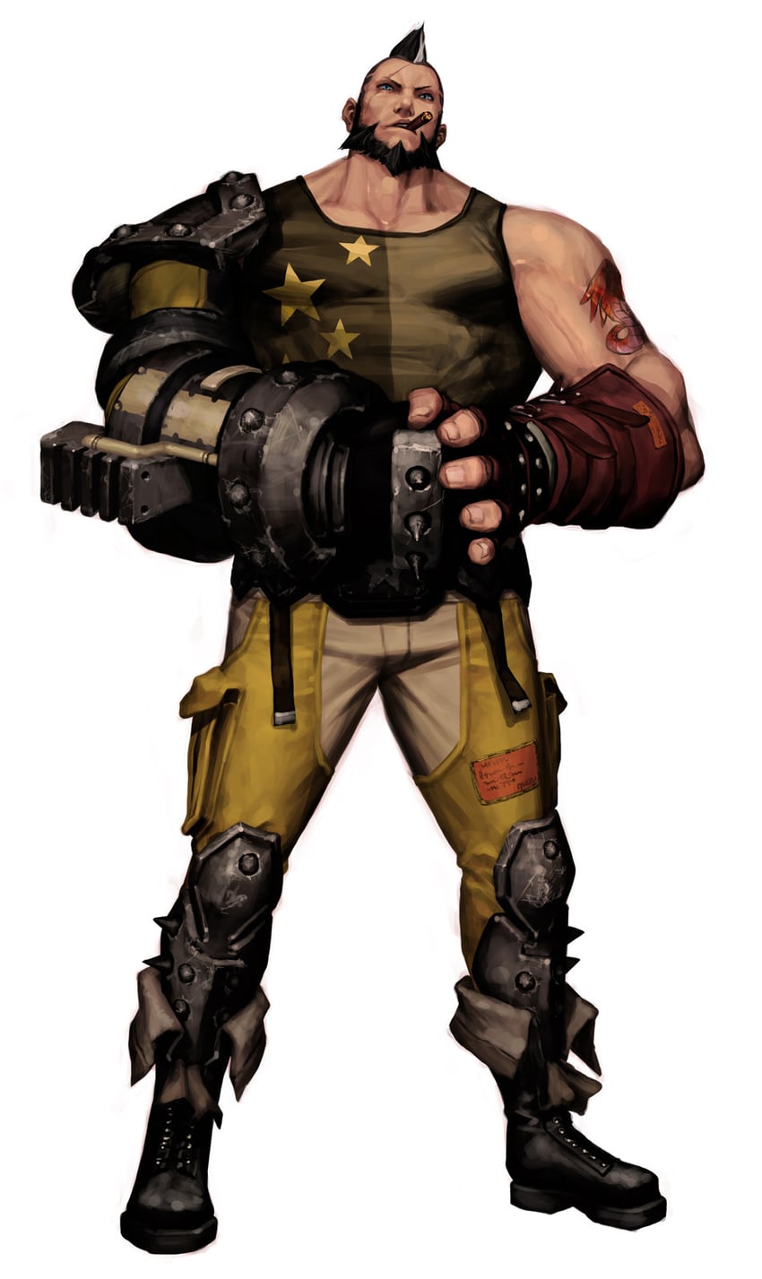 damian doyle (cyphers) drawn by joo_sung_kang and mulin