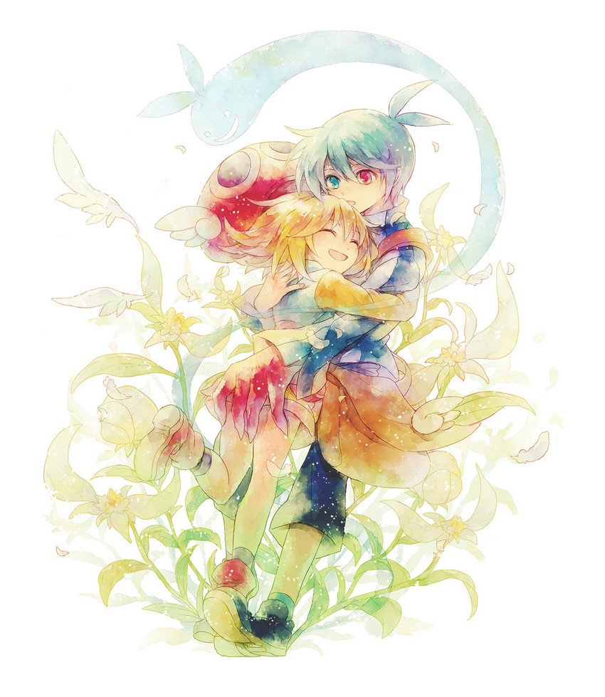 amitie and sig (puyopuyo and 1 more) drawn by hana_(mew)