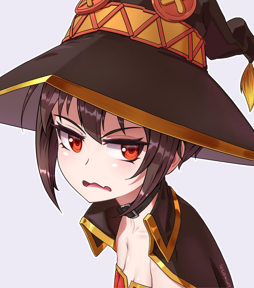 megumin (kono subarashii sekai ni shukufuku wo!) drawn by locomixt1