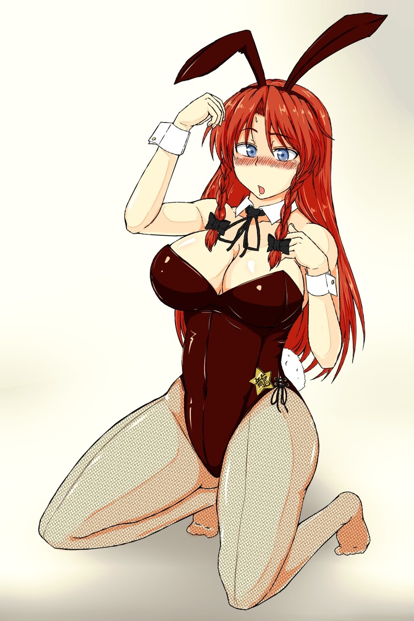 hong meiling (touhou) drawn by akibako_(hakousha_tengoku)