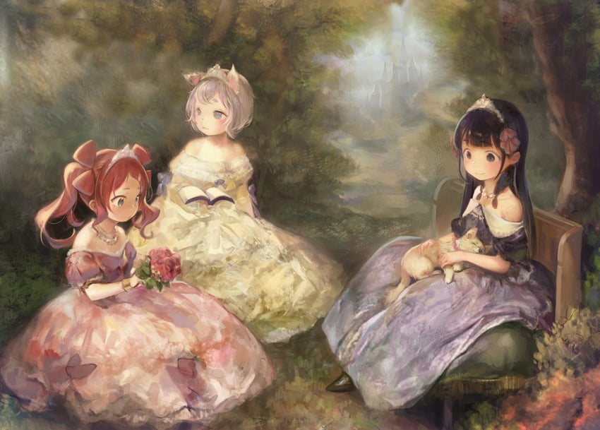 nijou touka, tanzawa chizuru, and komori sana (kyou kara ore wa loli no himo!) drawn by henreader