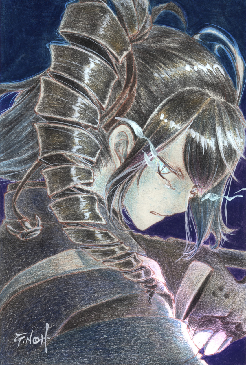 ancient destroyer oni (kantai collection) drawn by tesun_(g_noh)