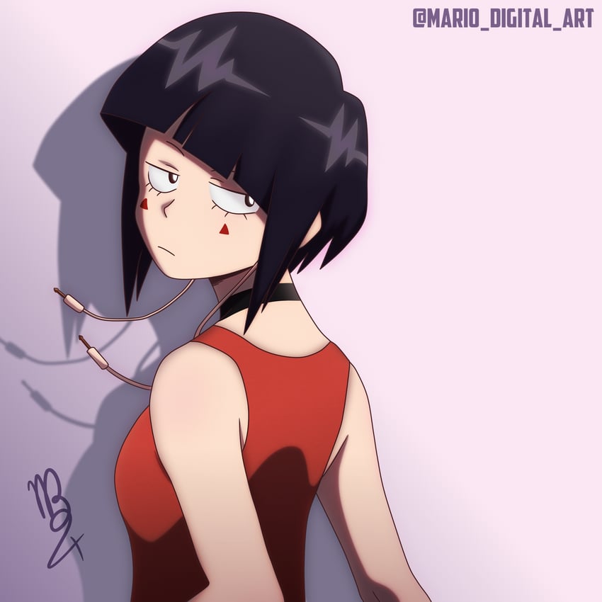 jiro kyoka (boku no hero academia) drawn by mario_digital_art