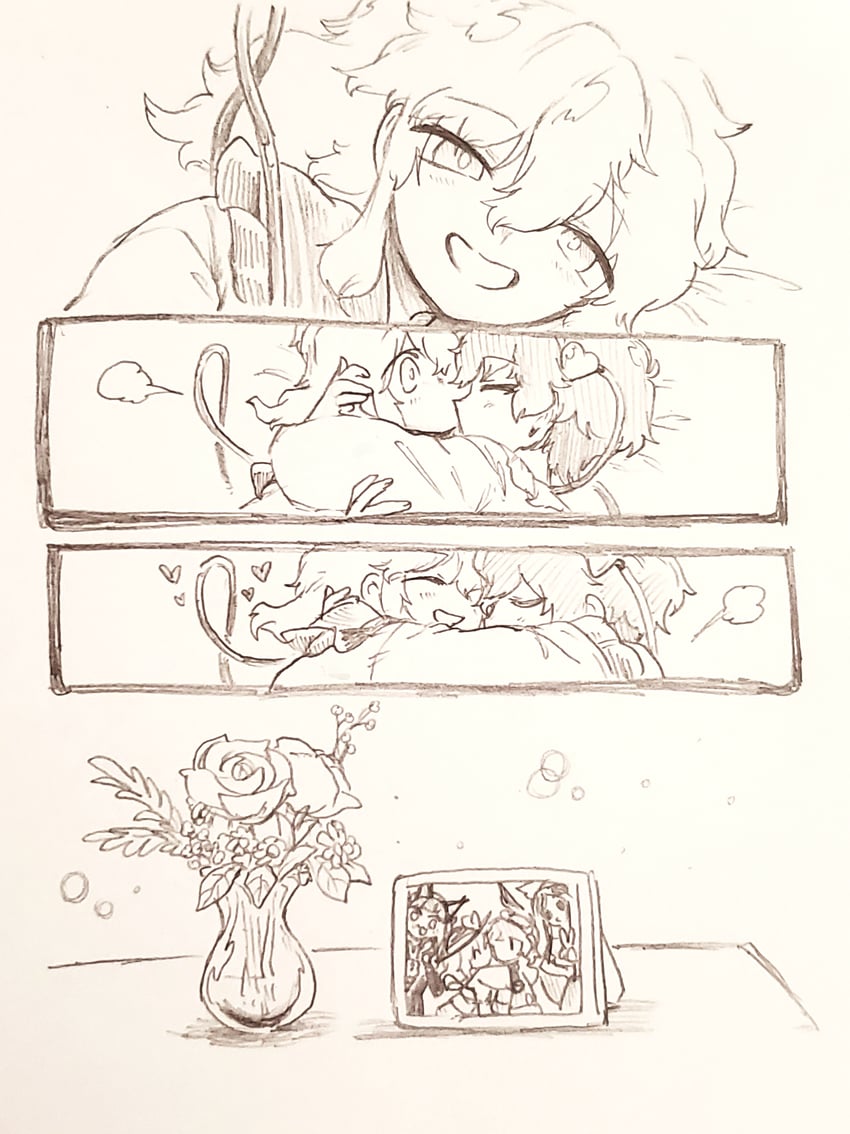 komeiji koishi, komeiji satori, kaenbyou rin, and reiuji utsuho (touhou) drawn by menotama