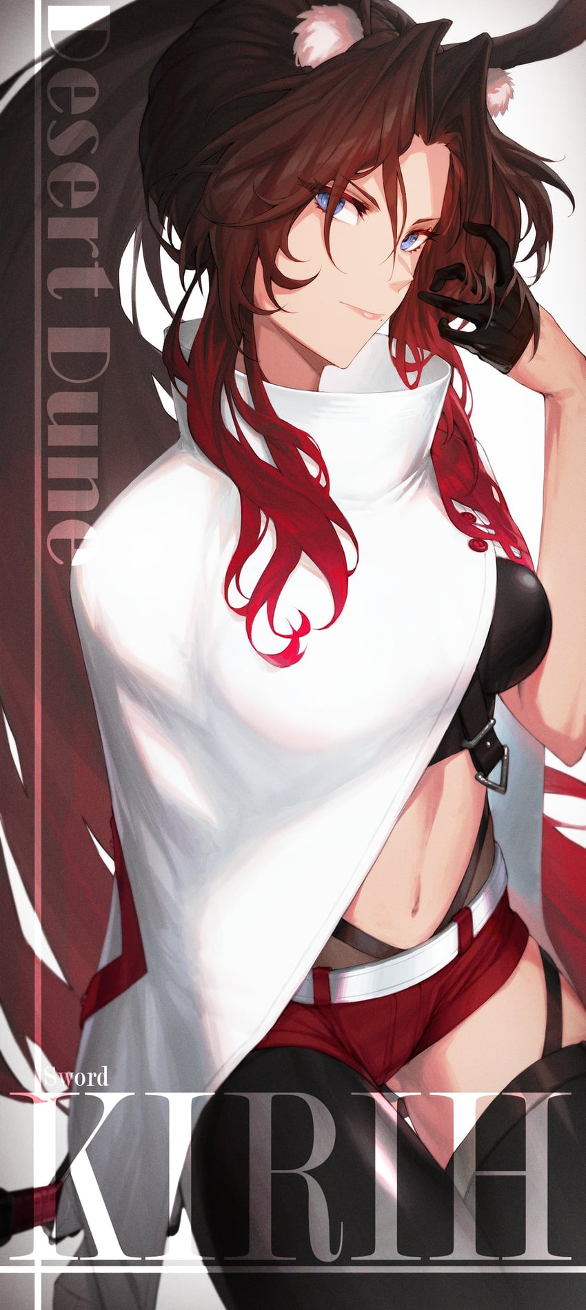 kirih shiraishi (original) drawn by jin_grey_paladin