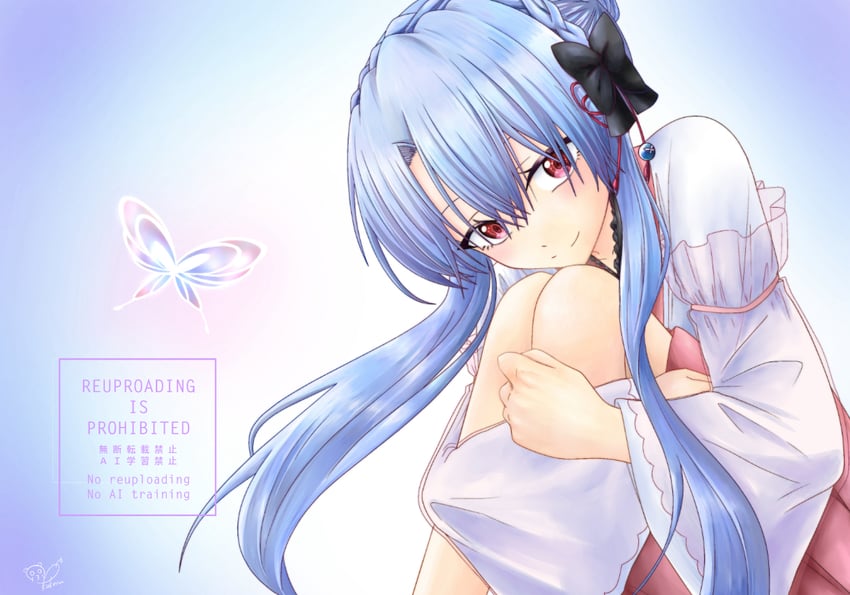 sorakado ao (summer pockets) drawn by o_futon_kakeru