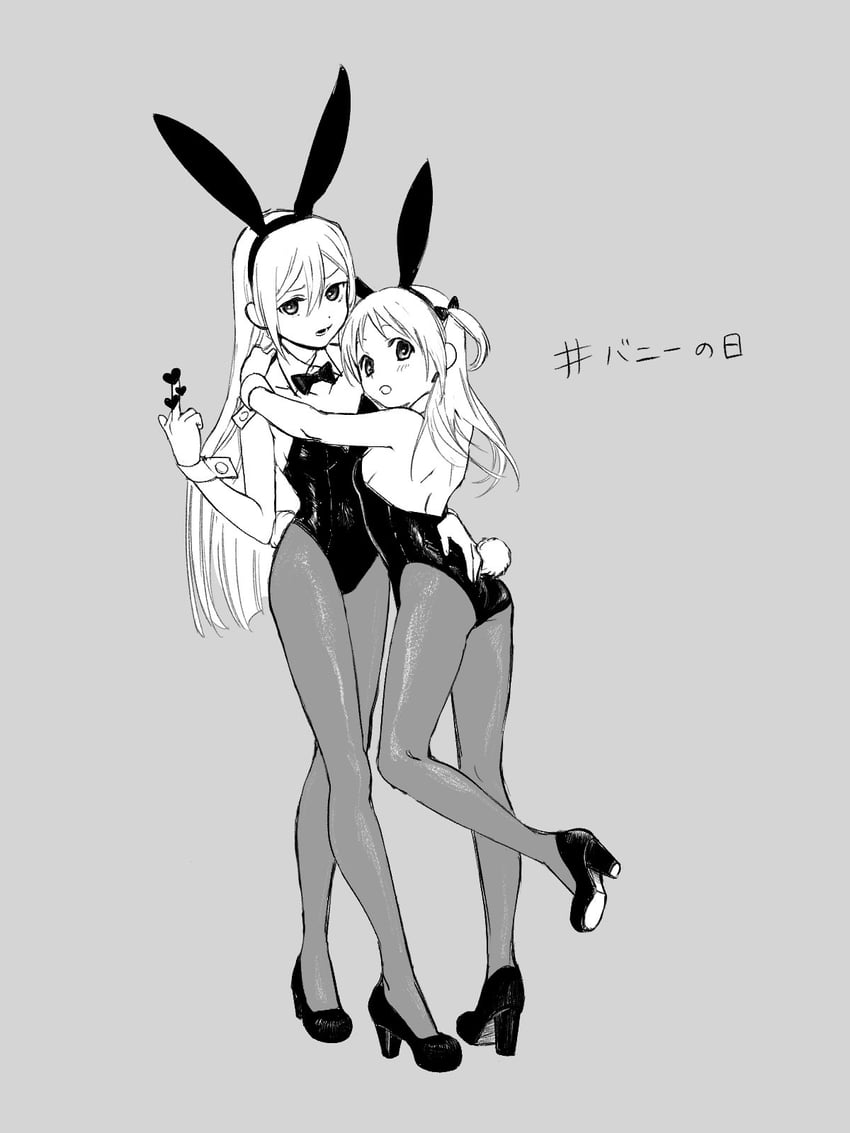 alina gray and misono karin (mahou shoujo madoka magica and 1 more) drawn by goo_ii