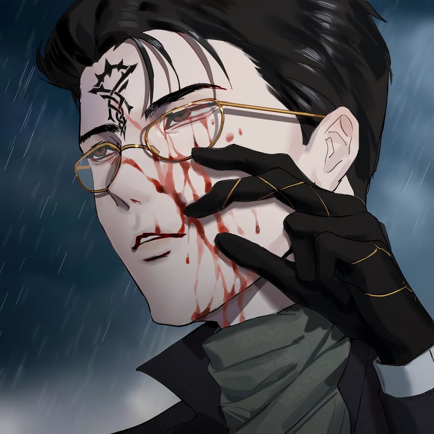 klein moretti and gehrman sparrow (lord of the mysteries) drawn by bushibainie