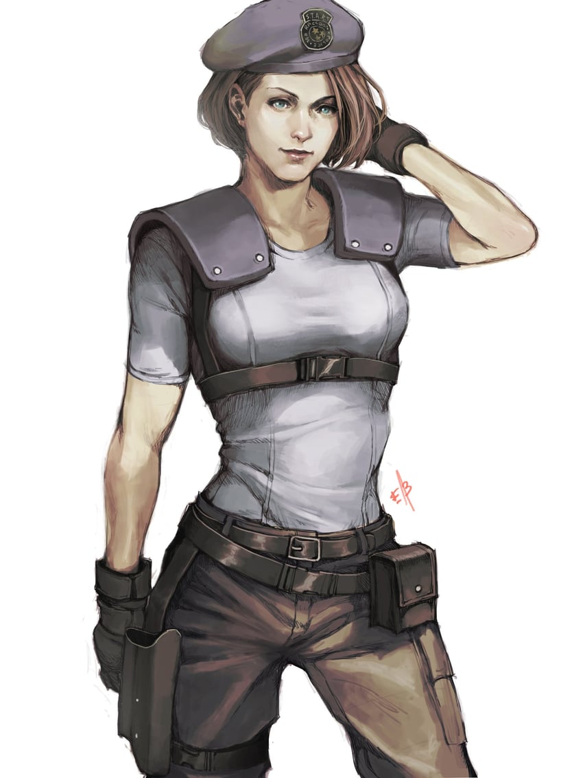 jill valentine (resident evil and 1 more) drawn by ericson_blum