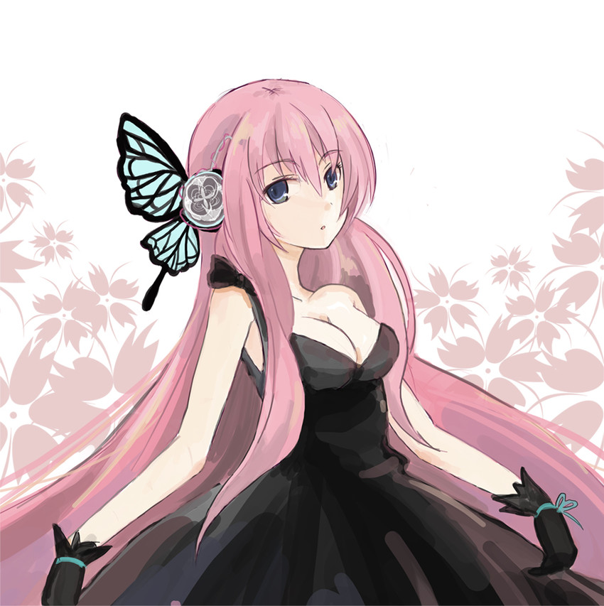 megurine luka (vocaloid and 1 more) drawn by tsukii